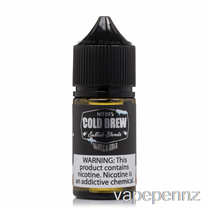 Vanilla Bean - Nitros Cold Brew Salts - 30mL 45mg VAPE NZ